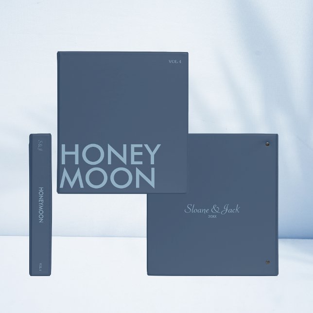 Photo Album Binder | Honeymoon | Dark Blue (Creator Uploaded)