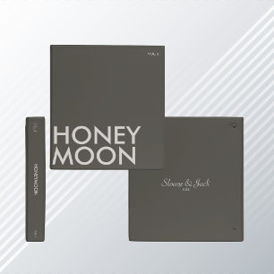 Photo Album Binder Honeymoon Dark Neutral