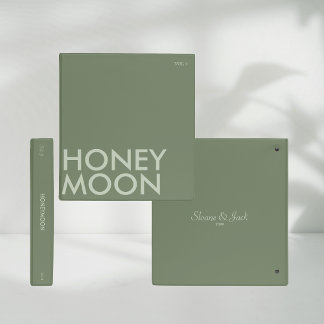 Photo Album Binder | Honeymoon | Dark Sage