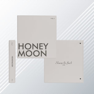 Photo Album Binder Honeymoon Light Neutral