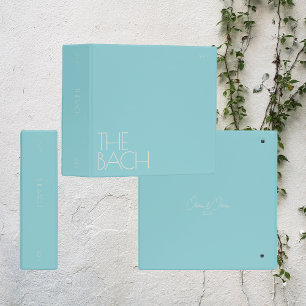 Photo Album Binder The Bach Pastel Blue