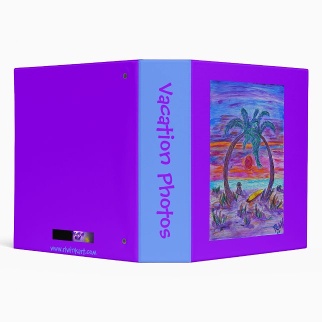 Photo Album - buff on the beach Binder (Background)