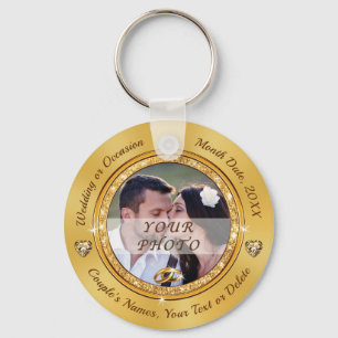Photo and Personalized Wedding Favors, Wedding Keychain
