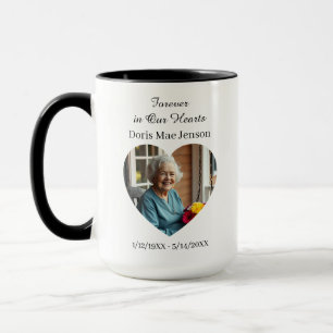 Photo and Poem Sentimental Memorial Mug