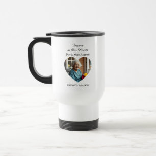 Photo and Poem Sentimental Memorial Travel Mug