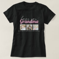 Photo and Text Grandma Custom Personalized