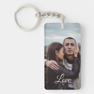 photo and text key chains that can be personalized