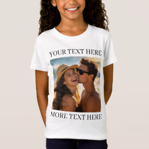 Photo and Text T-Shirt