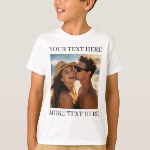 Photo and Text T-Shirt