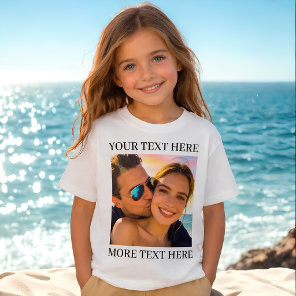 Photo and Text T-Shirt