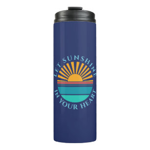 Photo and text template thermal tumbler