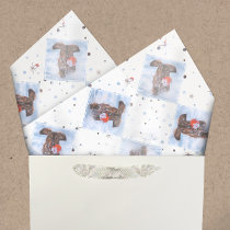 Photo Any Color-Matching Snow &amp; Stars | Pets Tissue Paper