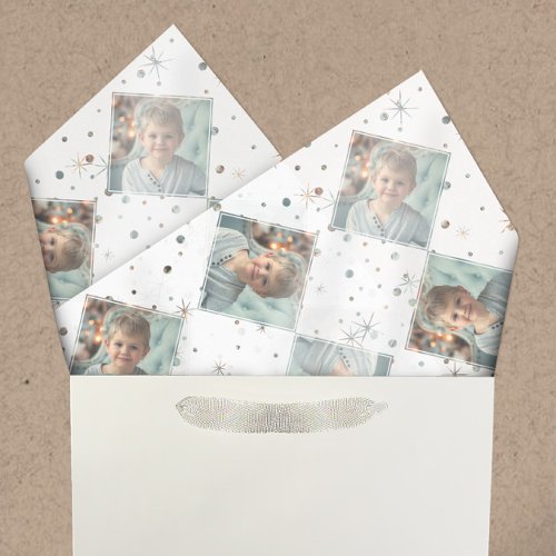 Photo Any Color_Matching Snow  Stars Tissue Paper