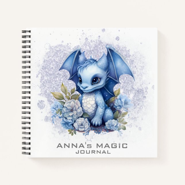 *~* Photo AP85 Law Attraction Dragon Manifesting Notebook (Front)