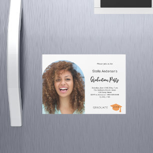Photo arch graduation party 2025 magnetic invitation