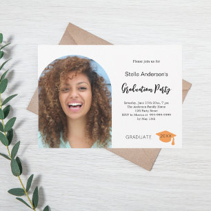 Photo arch graduation party 2026 invitation