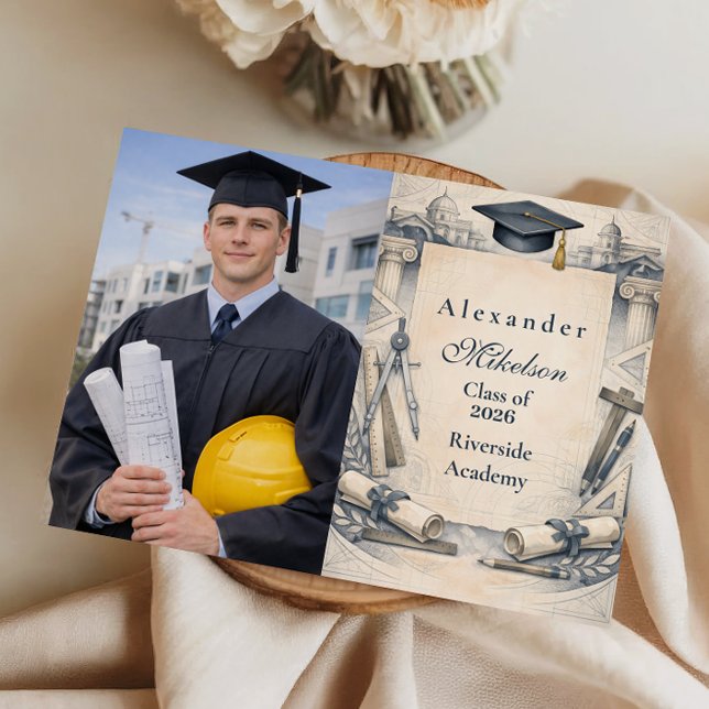 Photo Architect Student Graduation Design Announcement (Creator Uploaded)