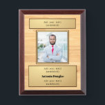 Photo Awards & Trophy personalized Text & Picture<br><div class="desc">Custom photo and text awards are a unique and personalized way to recognize and reward individuals or teams for their achievements. These awards can be designed to fit any theme, occasion, or style, and can feature a photo of the recipient, along with a customized message or text. This can make...</div>