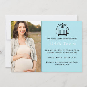Photo Baby Shower Invitation