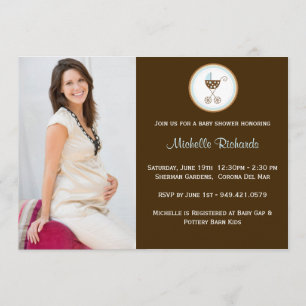 Photo Baby Shower Invitation