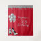 Photo Backdrop 50th Birthday Party Silver Glitter