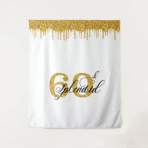 Photo Backdrop Booth 60 Sixty Birthday 60th