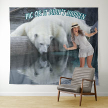 Photo Backdrop Polar Bear Party Going Away