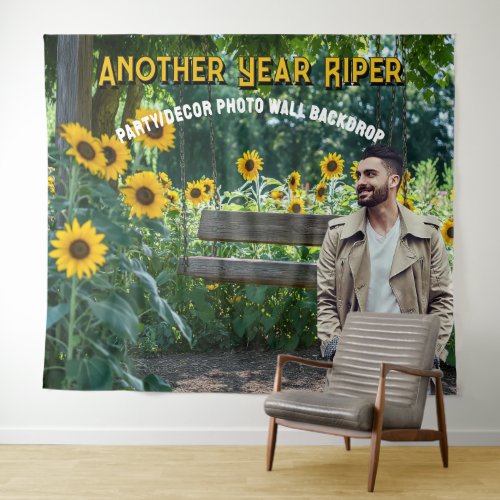 Photo - Backdrop Sunflower Party Decor