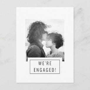 Photo Badge   Engagement Announcement   Postcard
