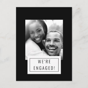 Photo Badge   Engagement Announcement   Postcard