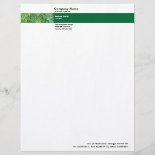 Photo Band - Leaves Letterhead