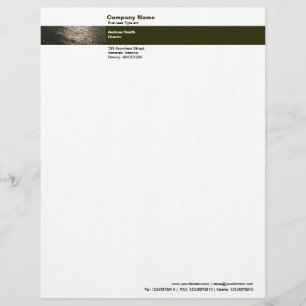 Photo Band - Sun on Water Letterhead