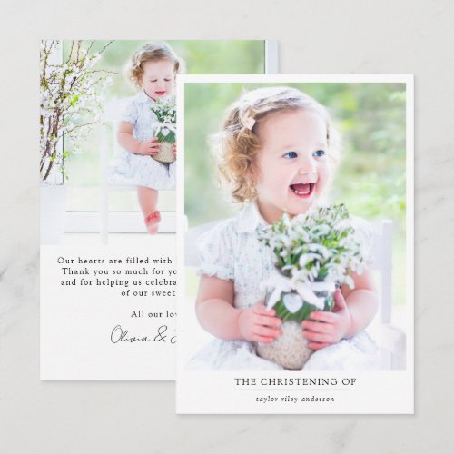 Photo Baptism Christening 