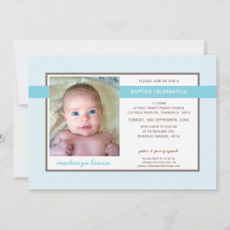 PHOTO BAPTISM INVITE :: glory 4L