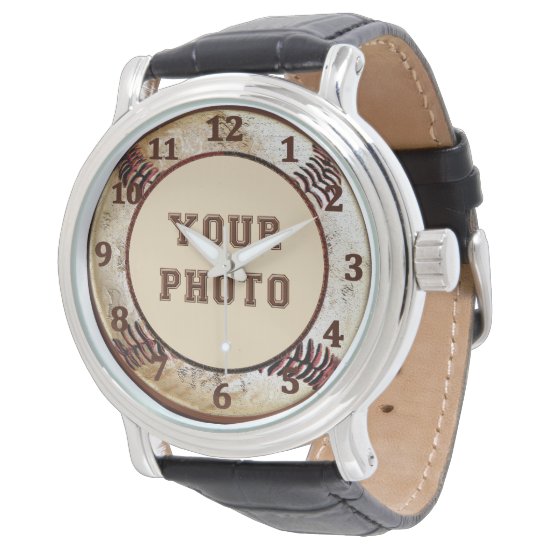 PHOTO Baseball Watches for Men and Boys