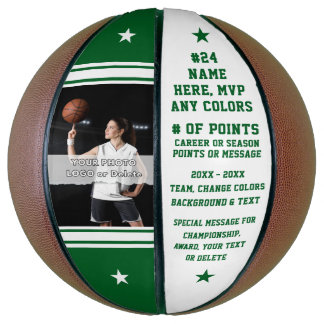 Photo Basketball, Award Basketballs, MVP, Seniors Basketball
