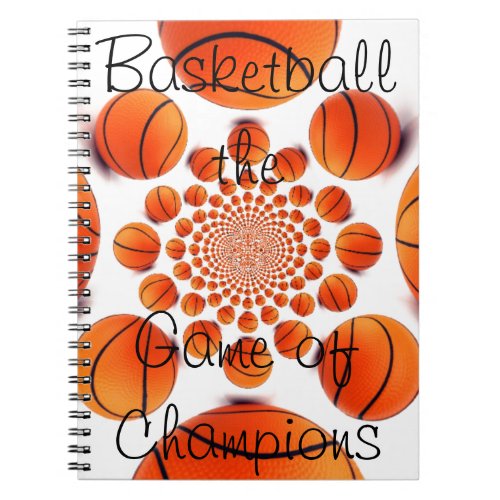 Photo Basketball Notebook