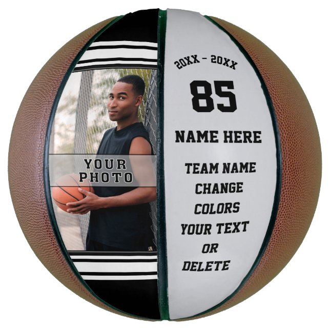 PHOTO Basketball which is Personalized Basketball (Vertical)