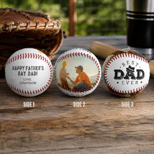 Photo Best Dad Ever Father's Day Baseball