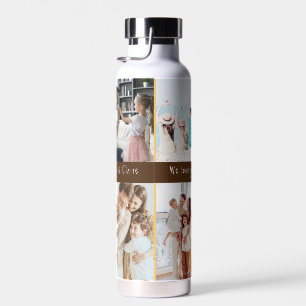 Photo Best Dad Ever Music Cool Modern Fathers Day Water Bottle