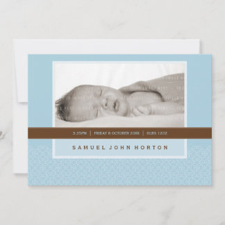 PHOTO BIRTH ANNOUNCEMENT :: sweetly said 4L