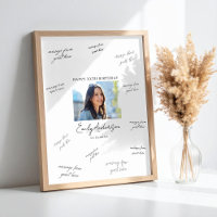 Photo Birthday Guest Signature