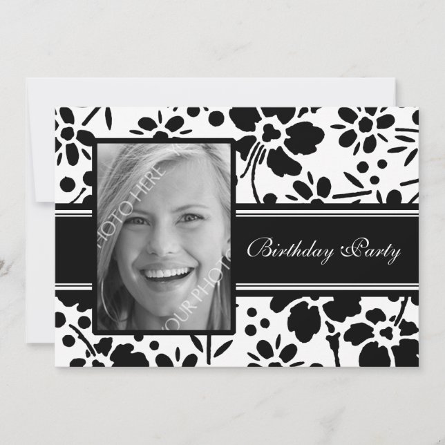Photo Birthday Party Invitations (Front)