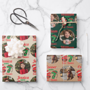 Photo Birthday Wrap - 6-7 Trend Wrapping Paper Sheets