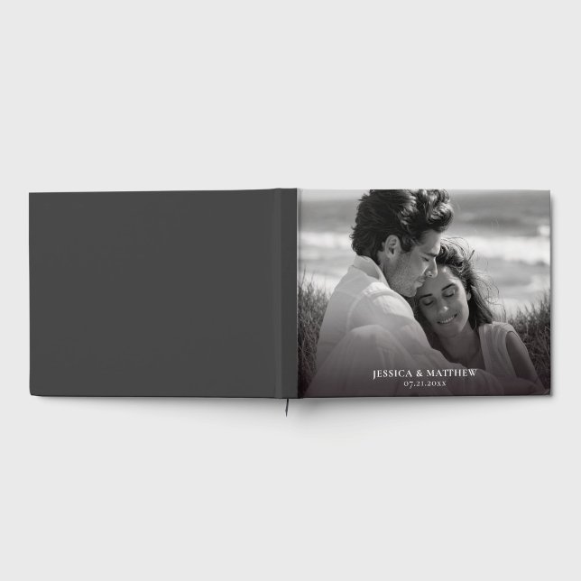 Photo Black and White Guest Book (Creator Uploaded)