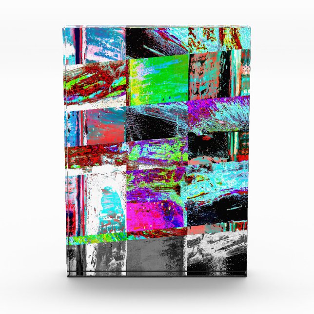 Photo Block – Abstract Grid (Front)