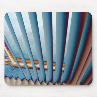 photo blue mouse pad