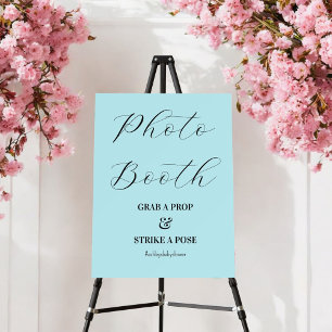 Photo Booth Blue Baby Shower  Foam Board