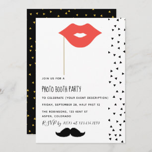 Photo Booth Party Invitation