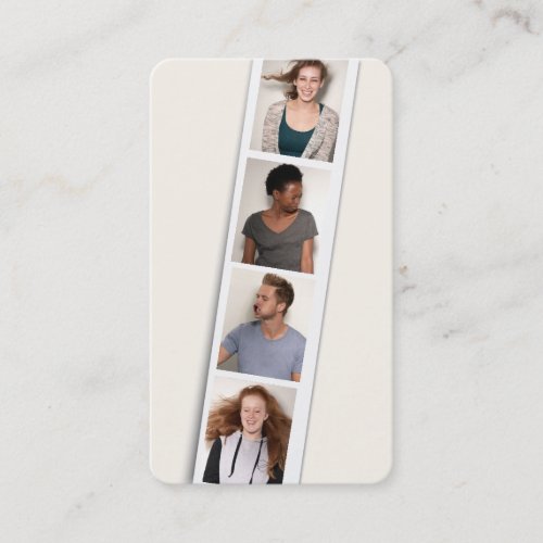 Photo Booth Photographer Business Card